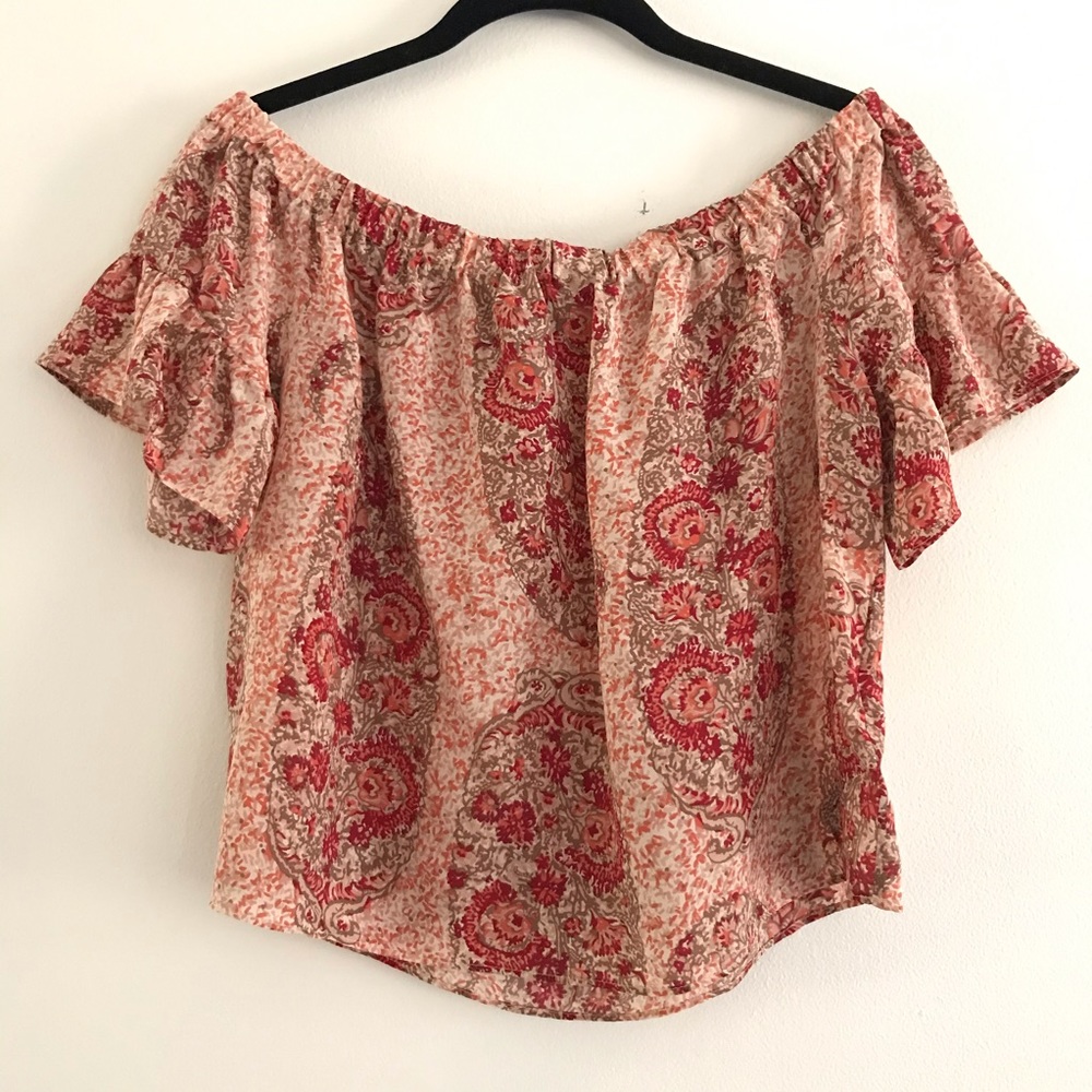 Madewell floral top